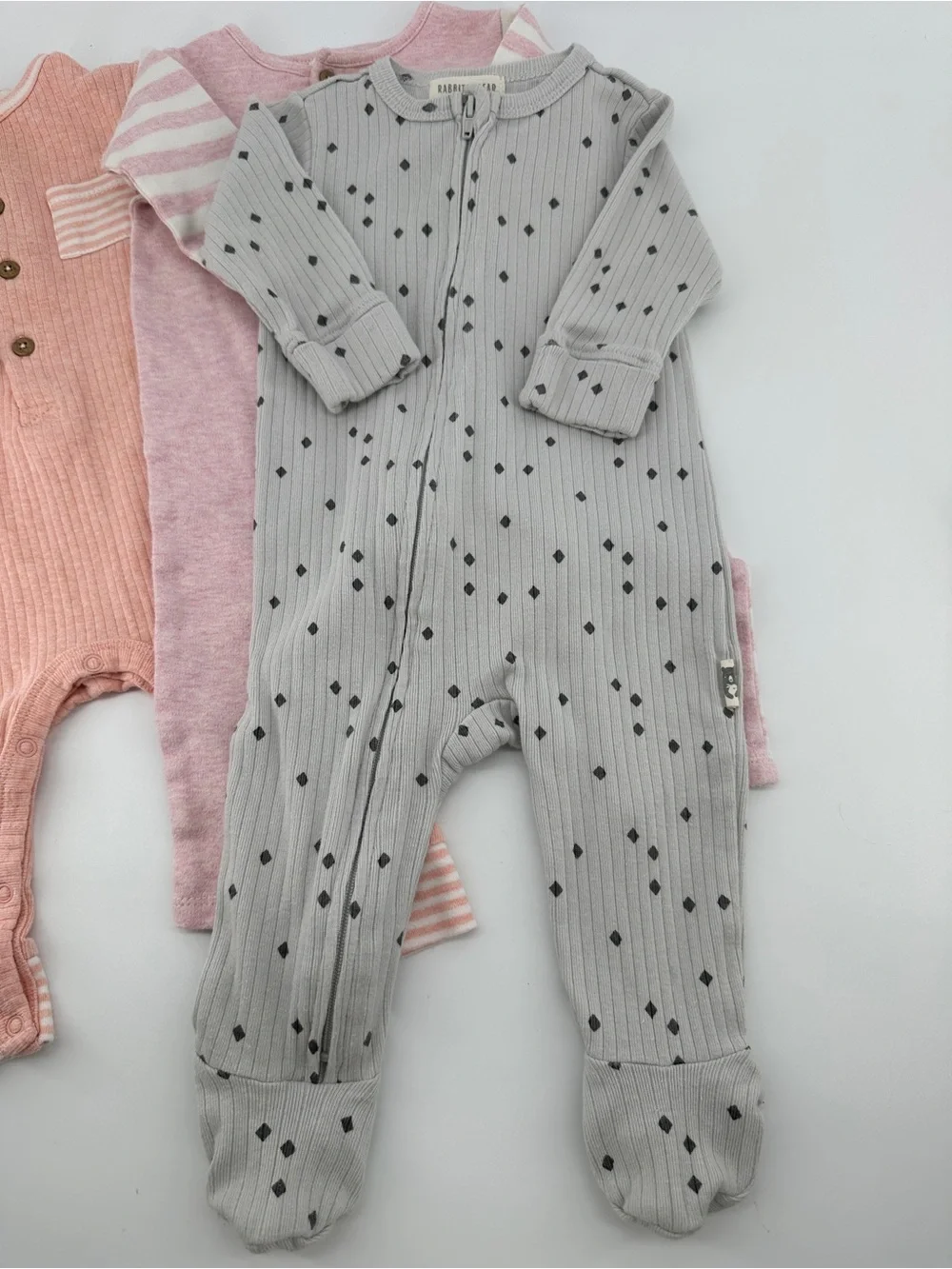 RABBIT + BEAR BY EMILY AND OLIVER Baby Size 6-9Month 4 Piece Bundle